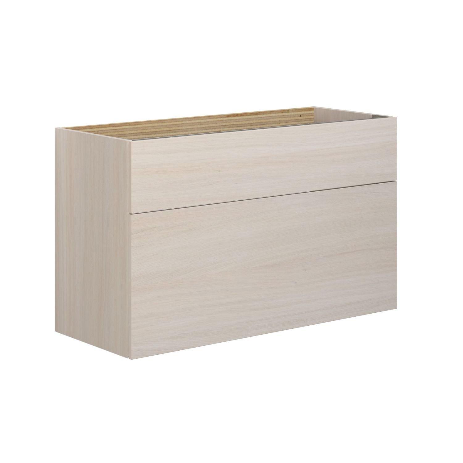 Dansani Calidris Servantskap 2sk B60-120xH60xD40cm - Glatt 100cm / Hvit eik Dansani Servantskap DA-C13-1075