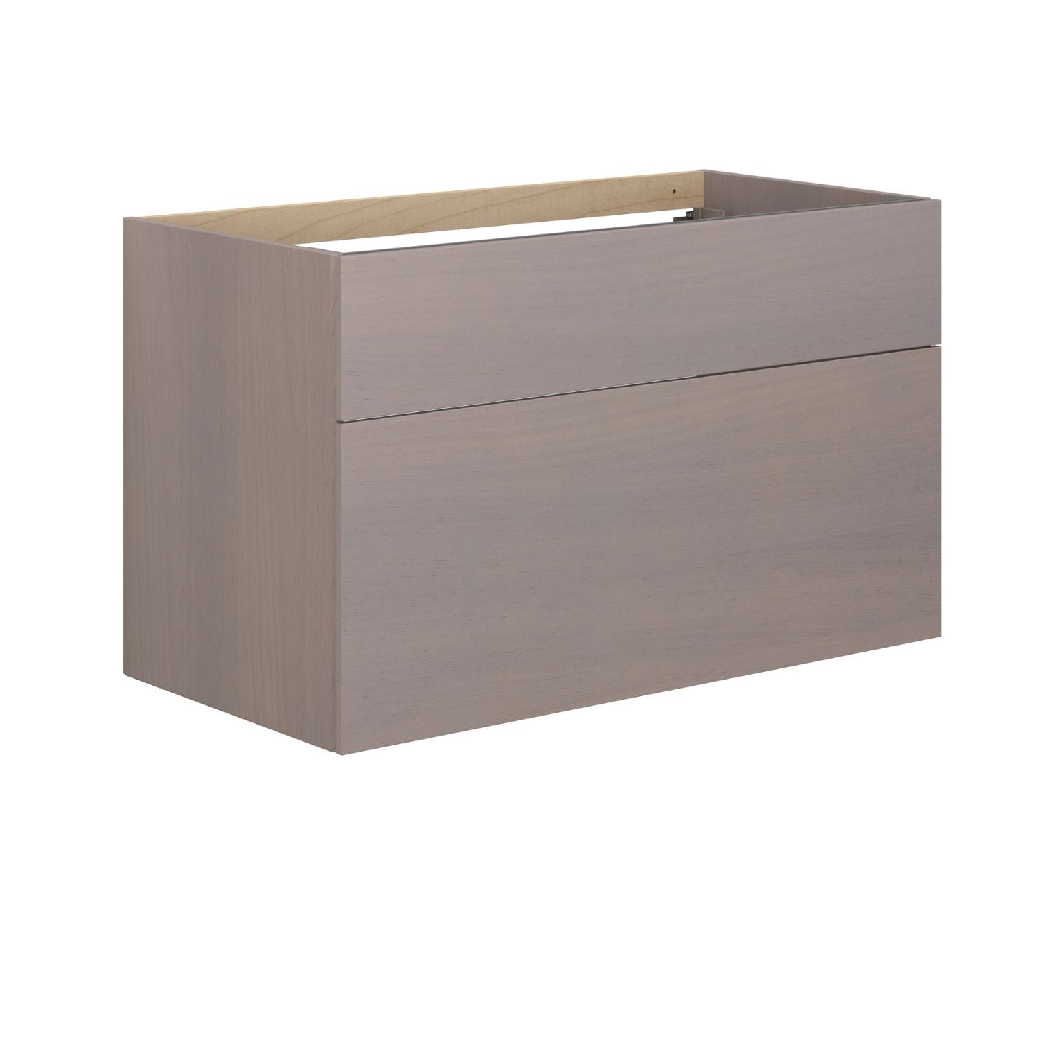 Dansani Calidris Servantskap 2sk B60-120xH60xD50cm - Glatt Grå eik / 100cm Dansani Servantskap DA-C28-1076