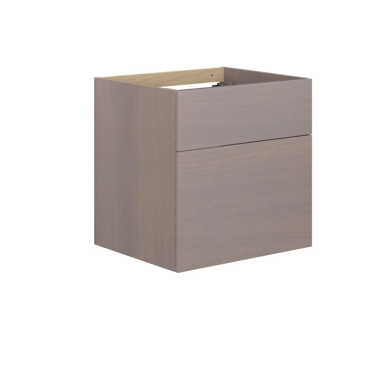 Dansani Calidris Servantskap 2sk B60-120xH60xD50cm - Glatt Grå eik / 60cm Dansani Servantskap DA-C26-1076