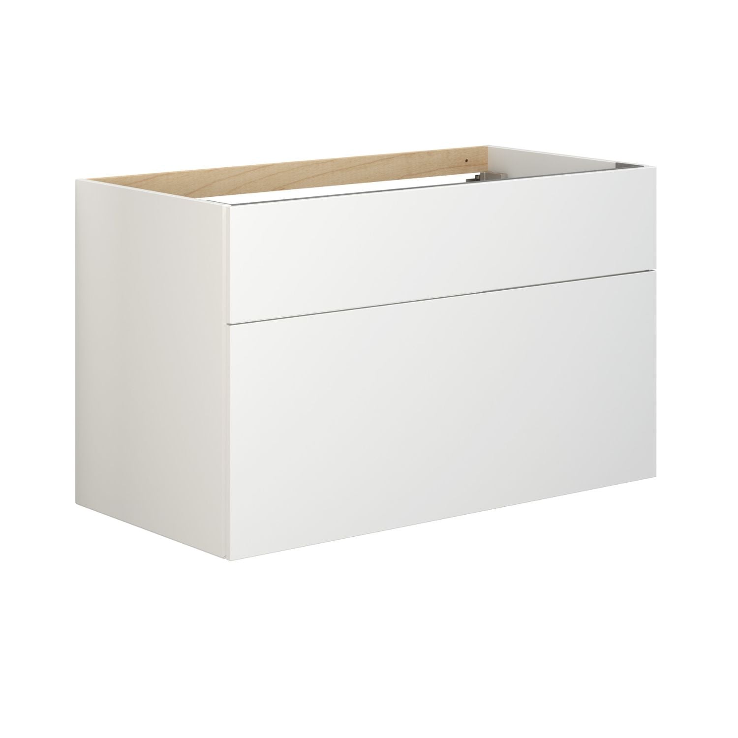 Dansani Calidris Servantskap 2sk B60-120xH60xD50cm - Glatt Hvit matt / 100cm Dansani Servantskap DA-C28-1010