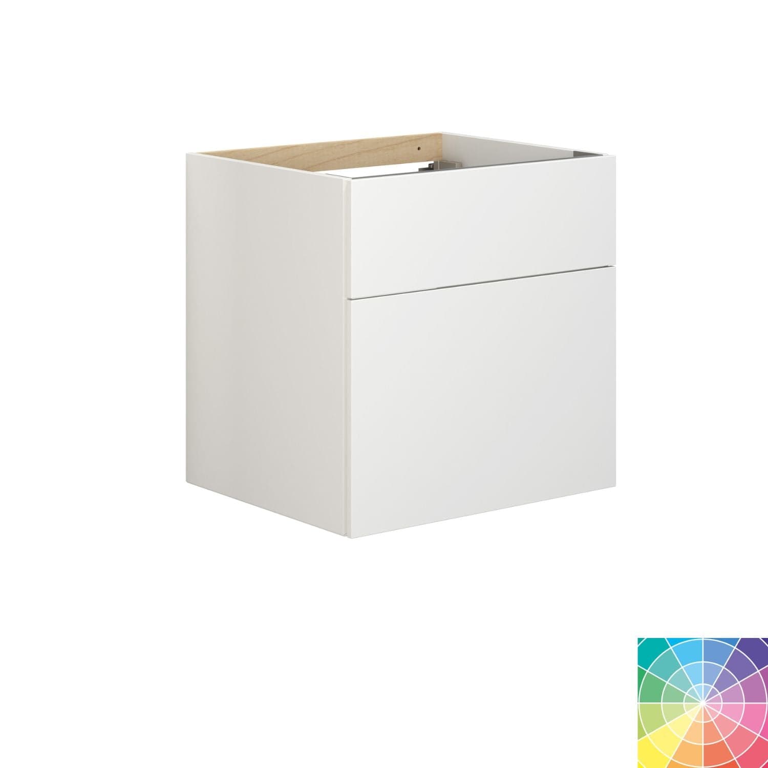 Dansani Calidris Servantskap 2sk B60-120xH60xD50cm - Glatt NCS farge / 60cm Dansani Servantskap DA-C26-1099