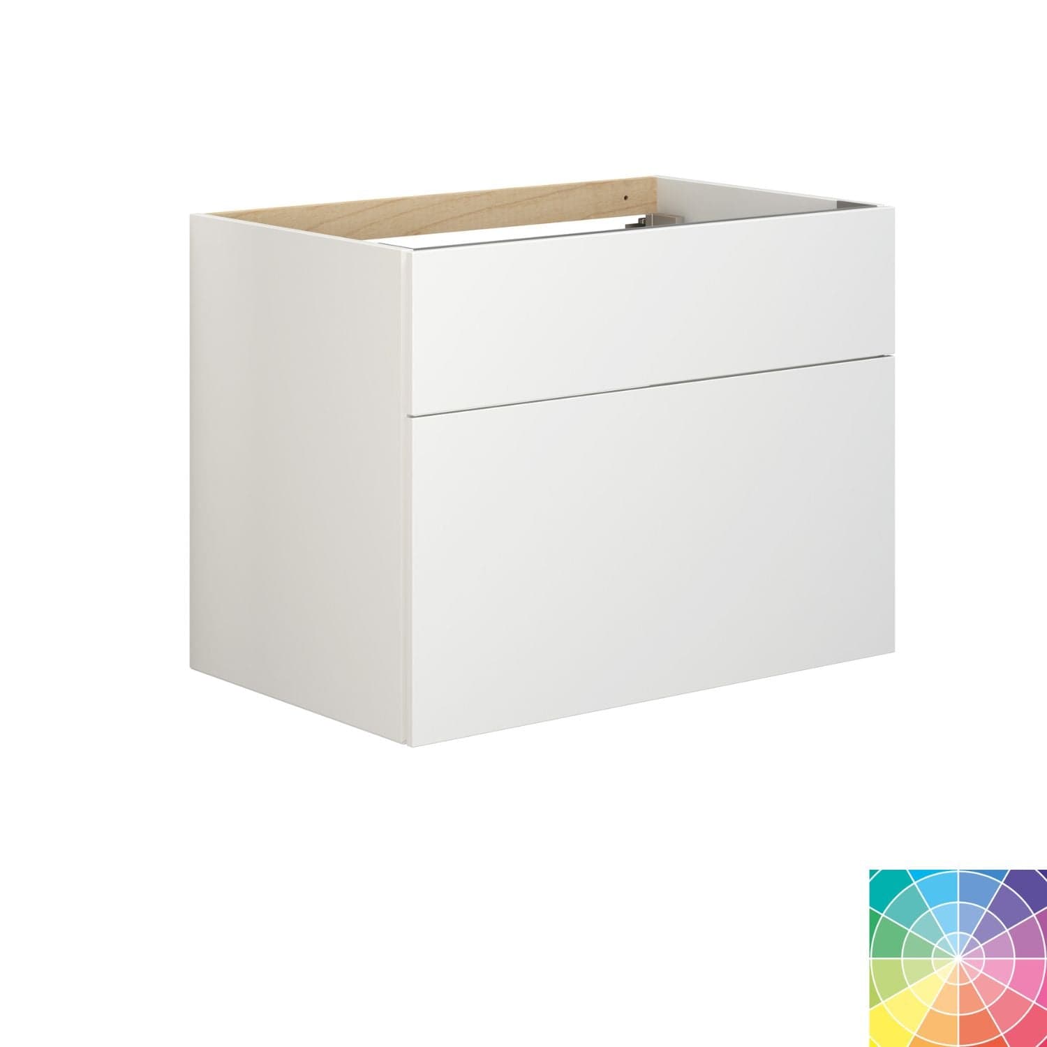 Dansani Calidris Servantskap 2sk B60-120xH60xD50cm - Glatt NCS farge / 80cm Dansani Servantskap DA-C27-1099