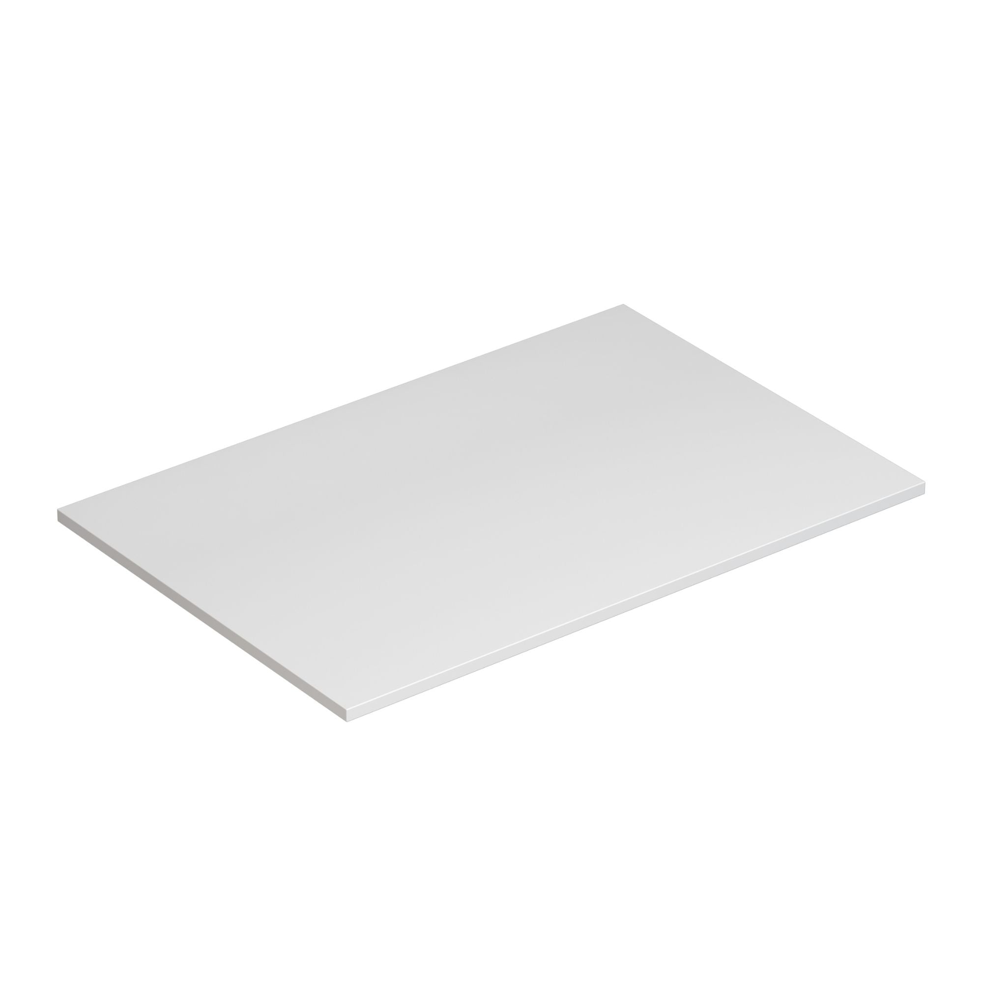 Dansani Calidris Shape Kompositt Benkeplate D40 måltilpasset Hvit matt / 60cm Dansani Benkeplate bad DA-631106003