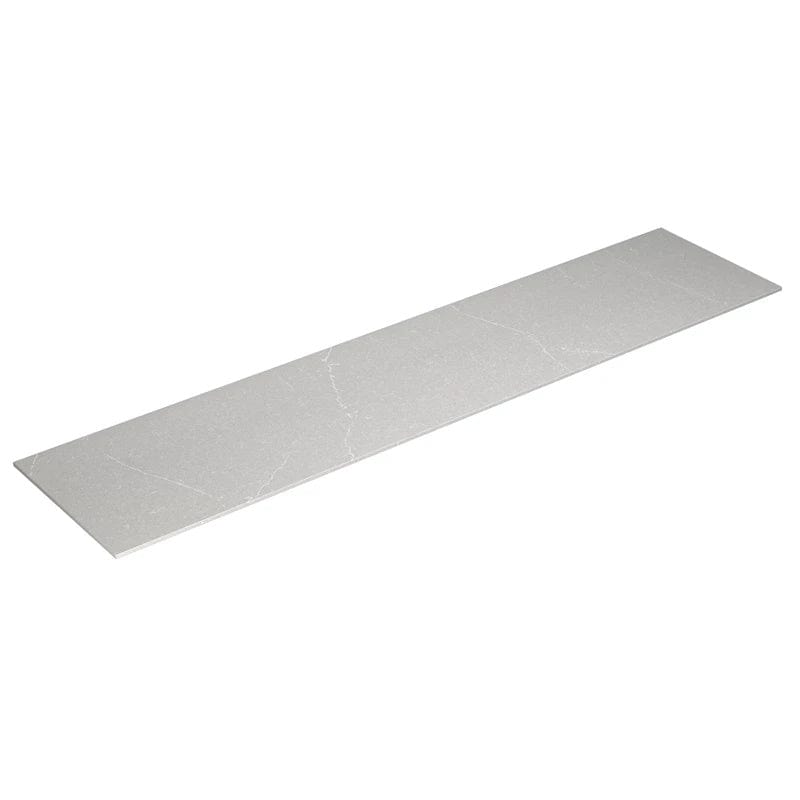 Dansani Calidris Unique Silestone Benkeplate måltilpasset B40-240xH1xD50cm 220cm / Desert silver Dansani Benkeplate bad DA-632122013