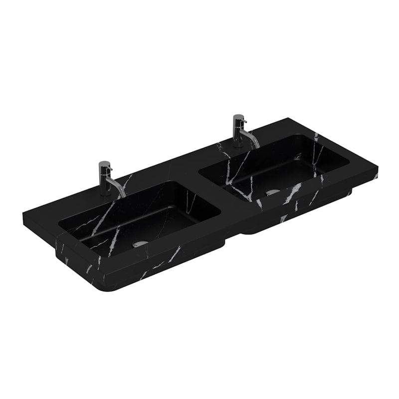 Dansani Calidris Unique Silestone Servant B60-120xH1xD50cm 120cm dobbel / Eternal marguina Dansani Baderomsservant DA-631722216