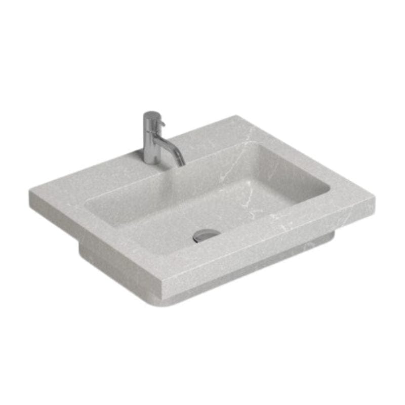 Dansani Calidris Unique Silestone Servant B60-120xH1xD50cm Desert silver / 60cm Dansani Møbelservant DA-631726113