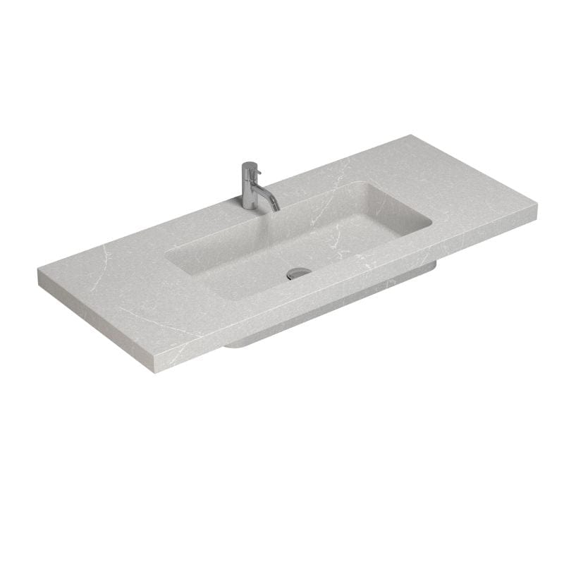 Dansani Calidris Unique Silestone Servant måltilpasset B60-219xH1xD50cm Desert silver / 180cm Dansani Møbelservant DA-631718413