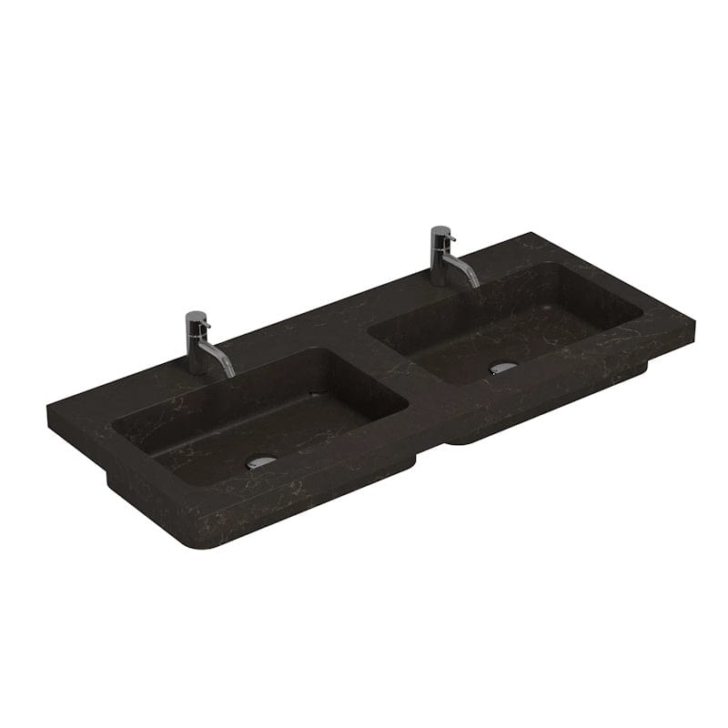 Dansani Calidris Unique Silestone servant måltilpasset D50,5 H1,2cm Calypso / 200cm dobbel Dansani Baderomsservant DA-631720514