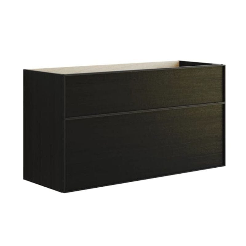 Dansani Inzo Alu-ramme svart Servantskap med ekstra stor underskuff Svart eik / 120cm dobbel Dansani Servantskap DA-U28-8050