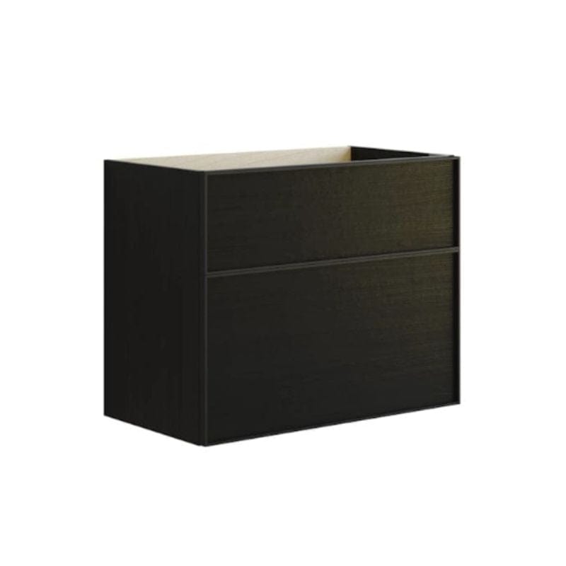 Dansani Inzo Alu-ramme svart Servantskap med ekstra stor underskuff Svart eik / 80cm Dansani Servantskap DA-U25-8050