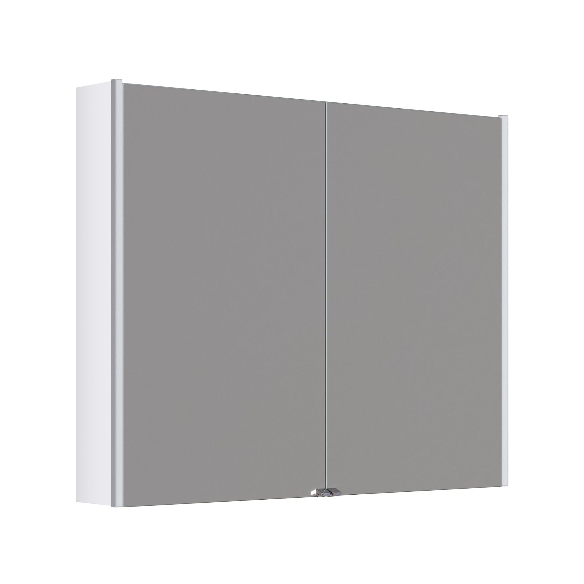 Dansani Inzo Ambi speilskap 2 dører Hvit matt / 100cm Dansani Speilskap DA-S890-110