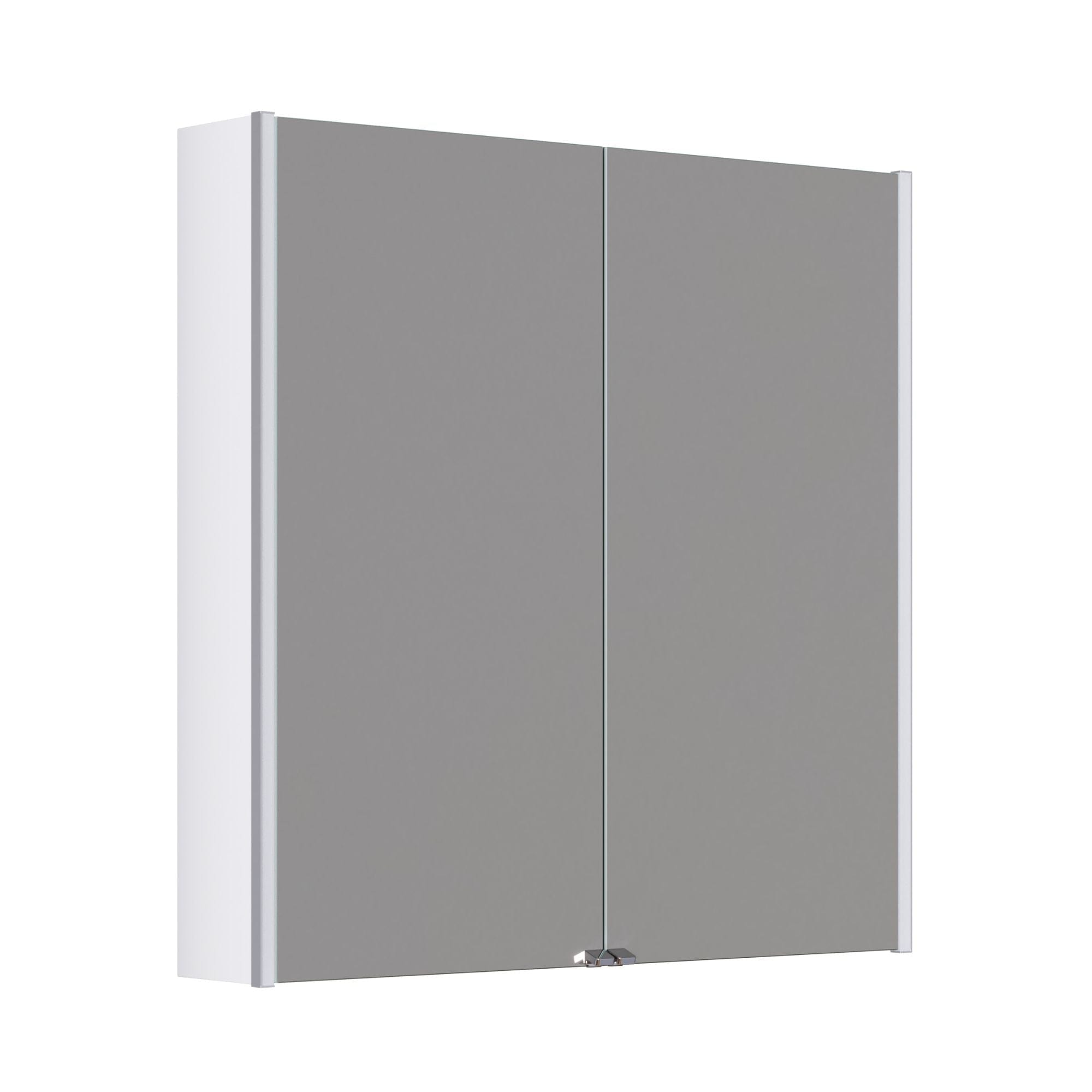 Dansani Inzo Ambi speilskap 2 dører Hvit matt lakk / 80cm Dansani Speilskap DA-S898-171