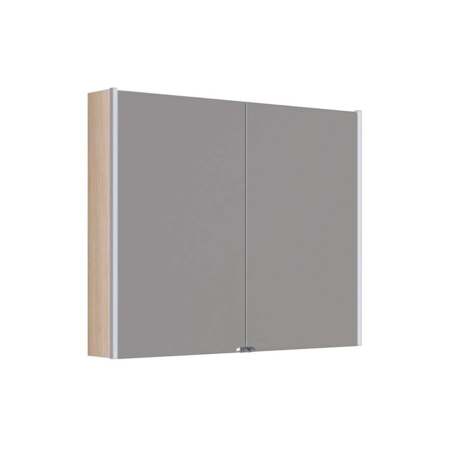 Dansani Inzo Ambi speilskap 2 dører Lys eik / 100cm Dansani Speilskap DA-S890-178