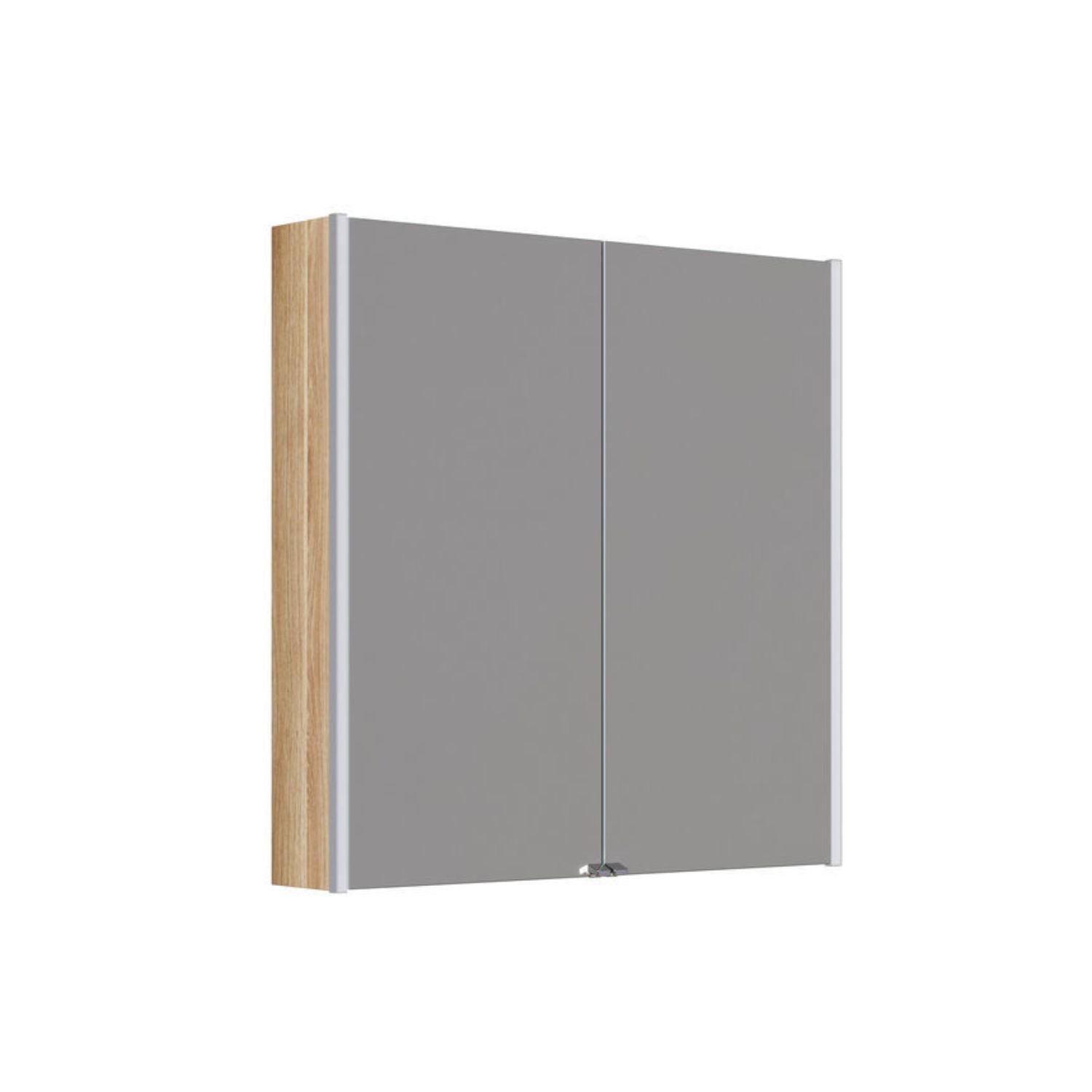 Dansani Inzo Ambi speilskap 2 dører Varm eik / 80cm Dansani Speilskap DA-S898-155