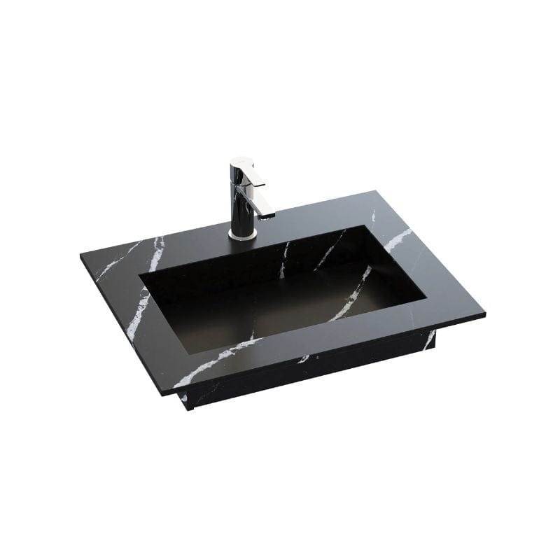 Dansani Inzo Angular Servant B60-165xH1,20xD45,50cm Eternal Marquina / 60cm Dansani Møbelservant DA-338806116