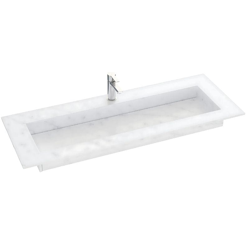 Dansani Inzo Angular Servant mål D45,50cm Eternal Statuario / 220-240cm Dansani Møbelservant DA-338822412