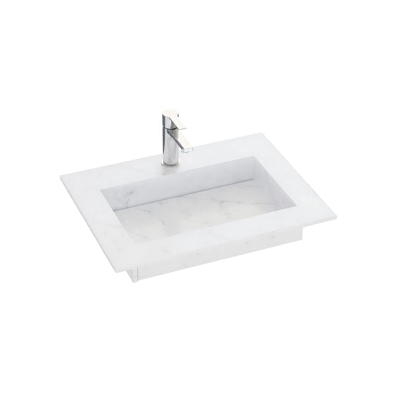 Dansani Inzo Angular Servant mål D45,50cm Eternal Statuario / 60-79cm Dansani Møbelservant DA-338806412