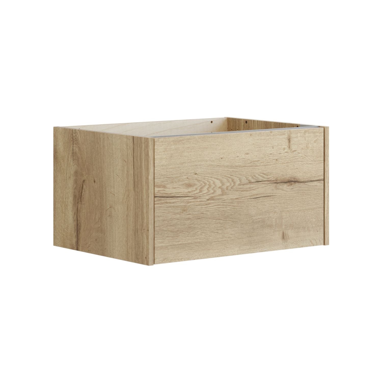 Dansani Inzo Classic Glatt Servantskap 1 skuff B60-120xH32xD44cm Natur eik / 60cm Dansani Servantskap DA-T01-1049