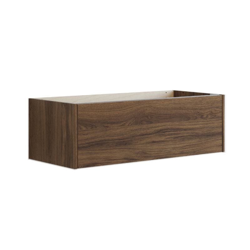 Dansani Inzo Classic Glatt Underskap 1 skuff B60-120xH32xD44cm Brun eik / 100cm Dansani Sideskap bad DA-T13-1052