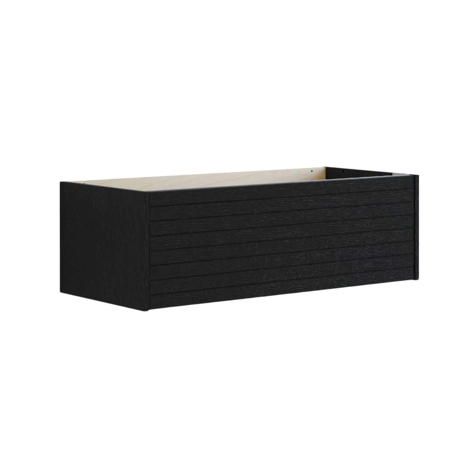 Dansani Inzo Classic Lamel Servantskap 1 skuff B60-120xH32xD44cm Eik noir / 100cm Dansani Servantskap DA-T03-6044