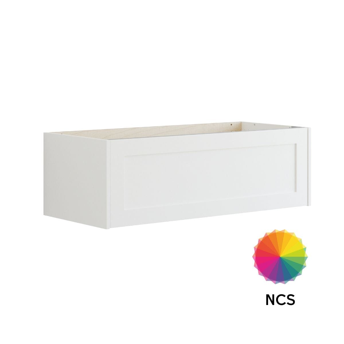 Dansani Inzo Classic Ramme Skap 1 skuff B60-120xH32xD44cm NCS farge / 100cm Dansani Sideskap bad DA-T13-3099