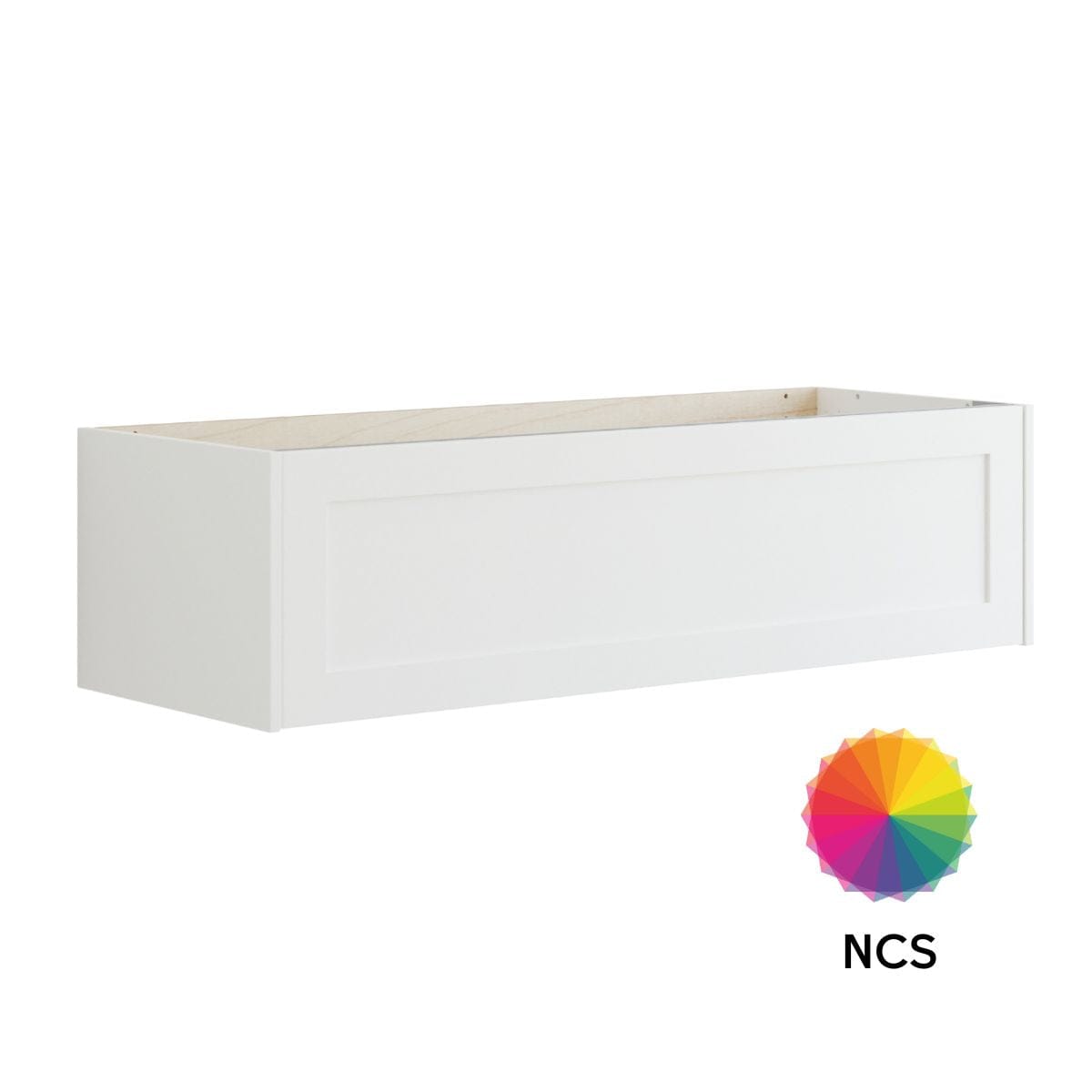 Dansani Inzo Classic Ramme Skap 1 skuff B60-120xH32xD44cm NCS farge / 120cm Dansani Sideskap bad DA-T14-3099