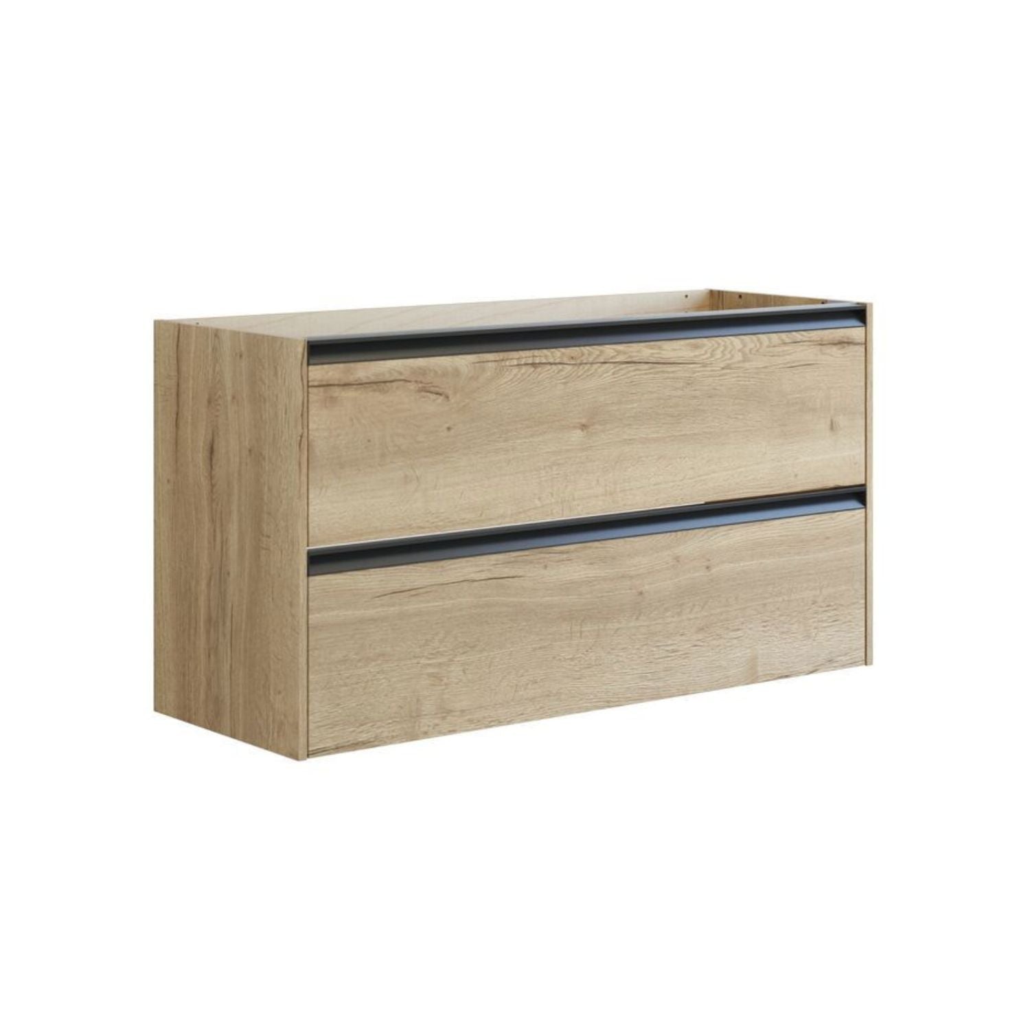 Dansani Inzo Classic Servantskap med Integrert Grep 2 skuff Natur eik / 120cm Dansani Servantskap DA-T09-7049