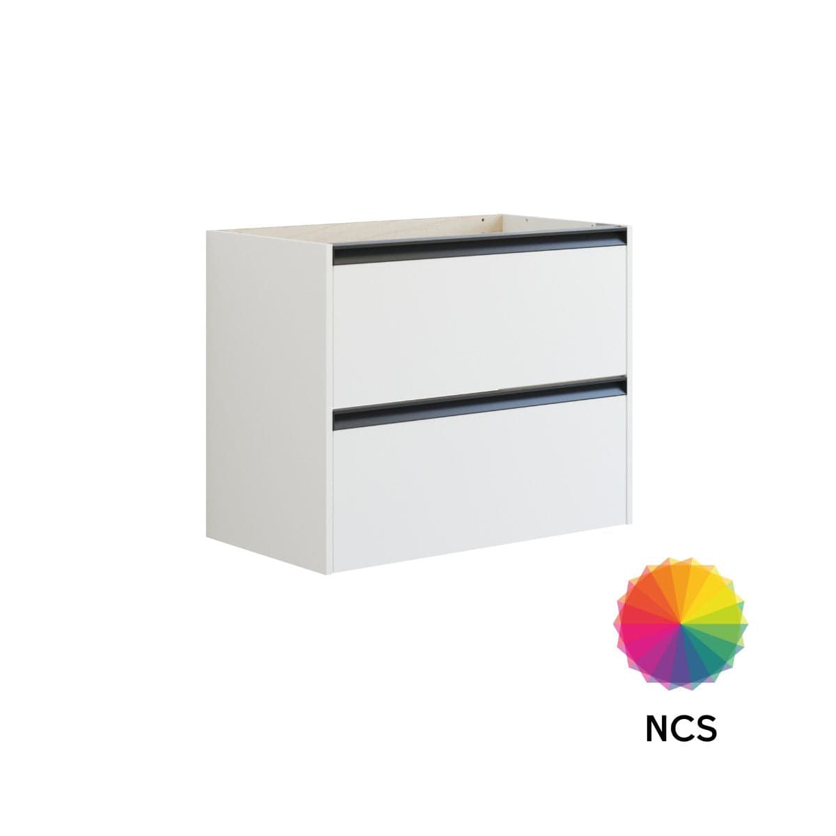 Dansani Inzo Classic Servantskap med Integrert Grep 2 skuff NCS farge / 80cm Dansani Servantskap DA-T07-7099