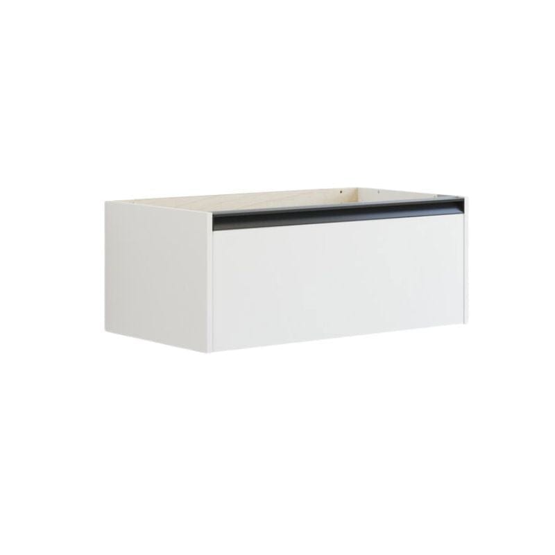 Dansani Inzo Classic Skap med Integrert Grep 1 skuff Hvit matt / 80cm Dansani Sideskap bad DA-T12-7010