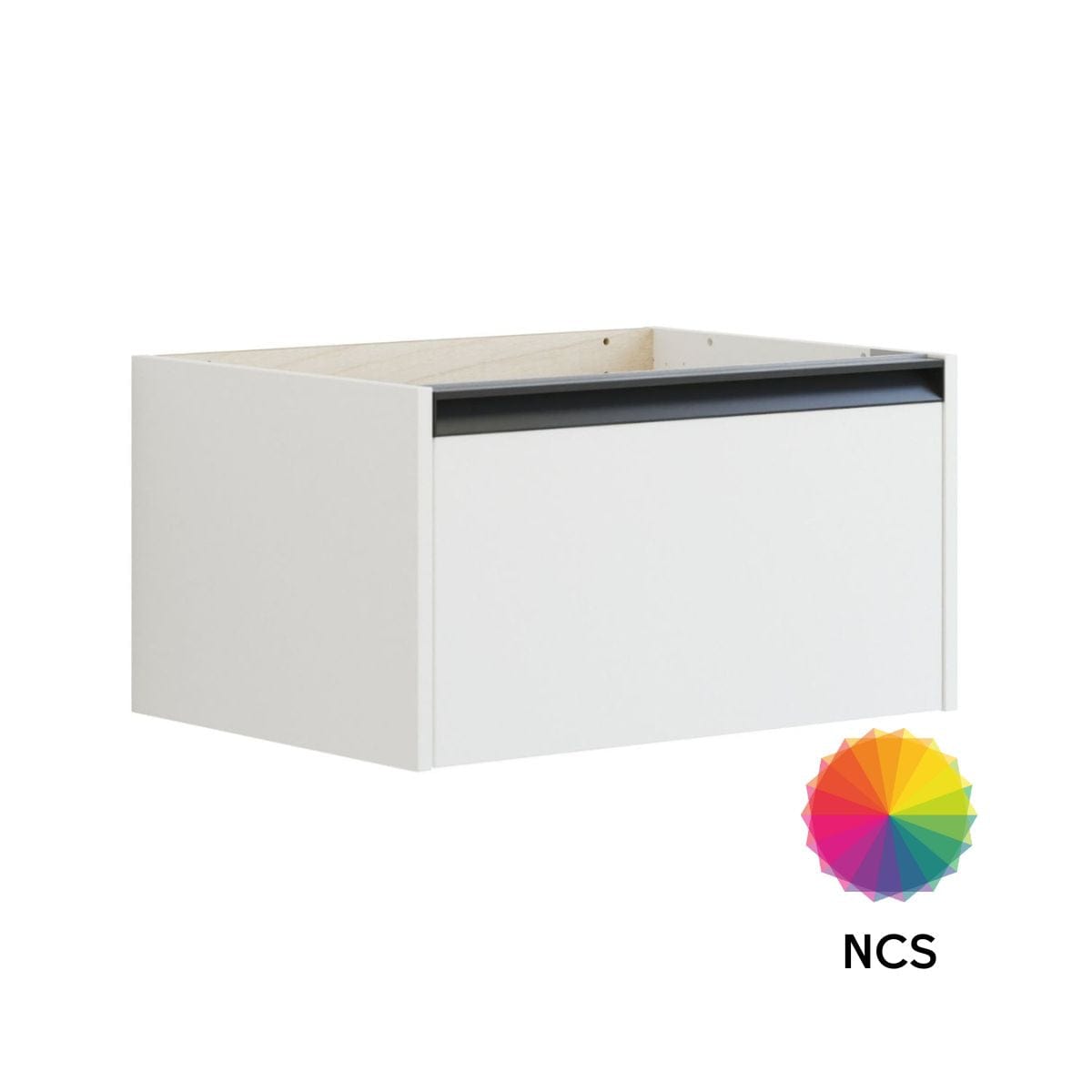 Dansani Inzo Classic Skap med Integrert Grep 1 skuff NCS farge / 60cm Dansani Sideskap bad DA-T11-7099