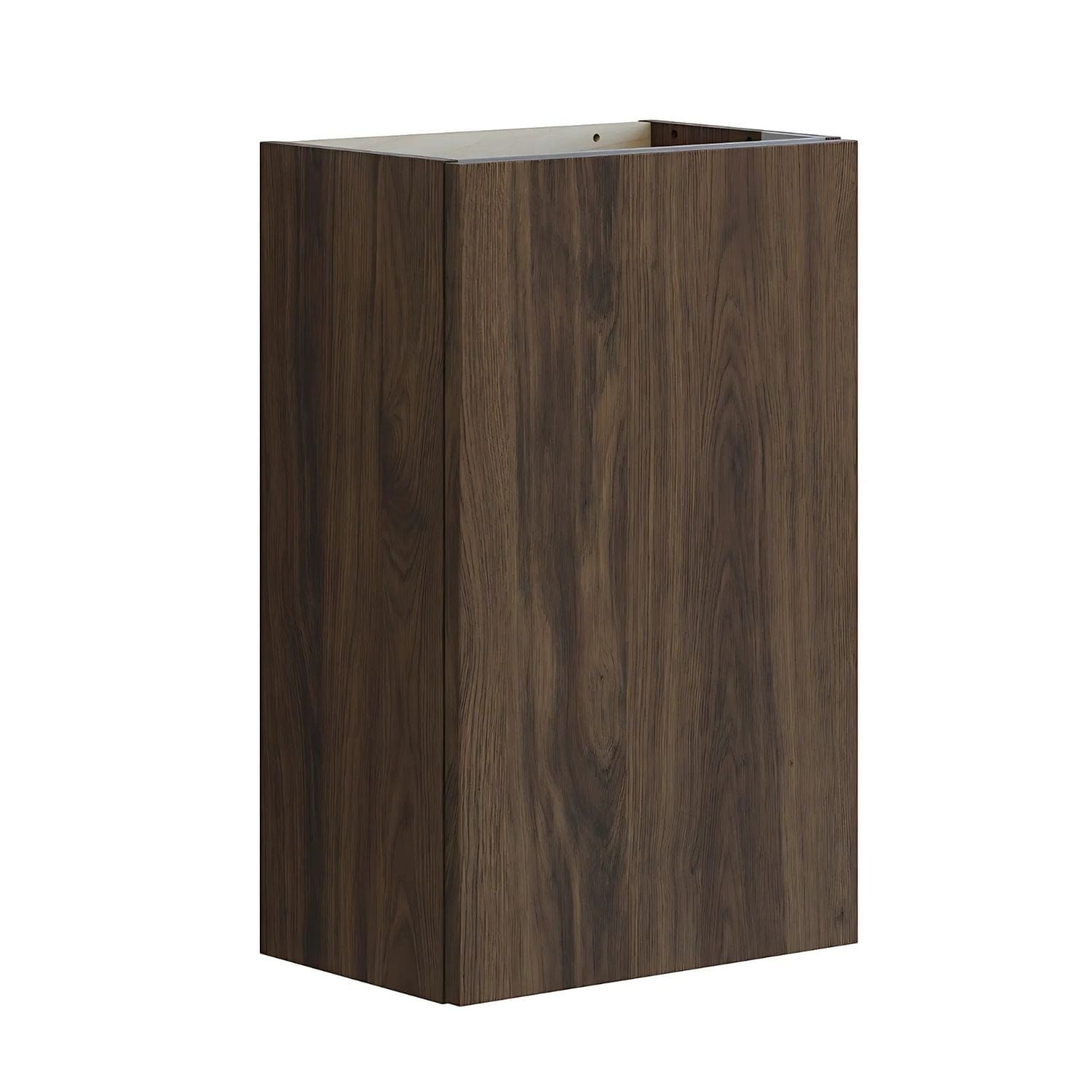 Dansani Inzo Glatt Servantskap Slim 1 Dør B40xH64xD26cm Brun eik / Høyre hengslet Dansani Servantskap DA-U01-1152