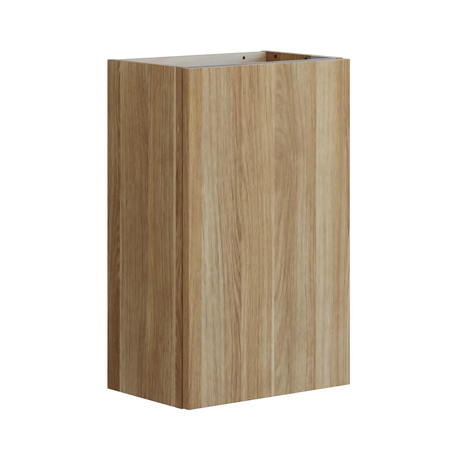 Dansani Inzo Glatt Servantskap Slim 1 Dør B40xH64xD26cm Varm eik / Høyre hengslet Dansani Servantskap DA-U01-1155