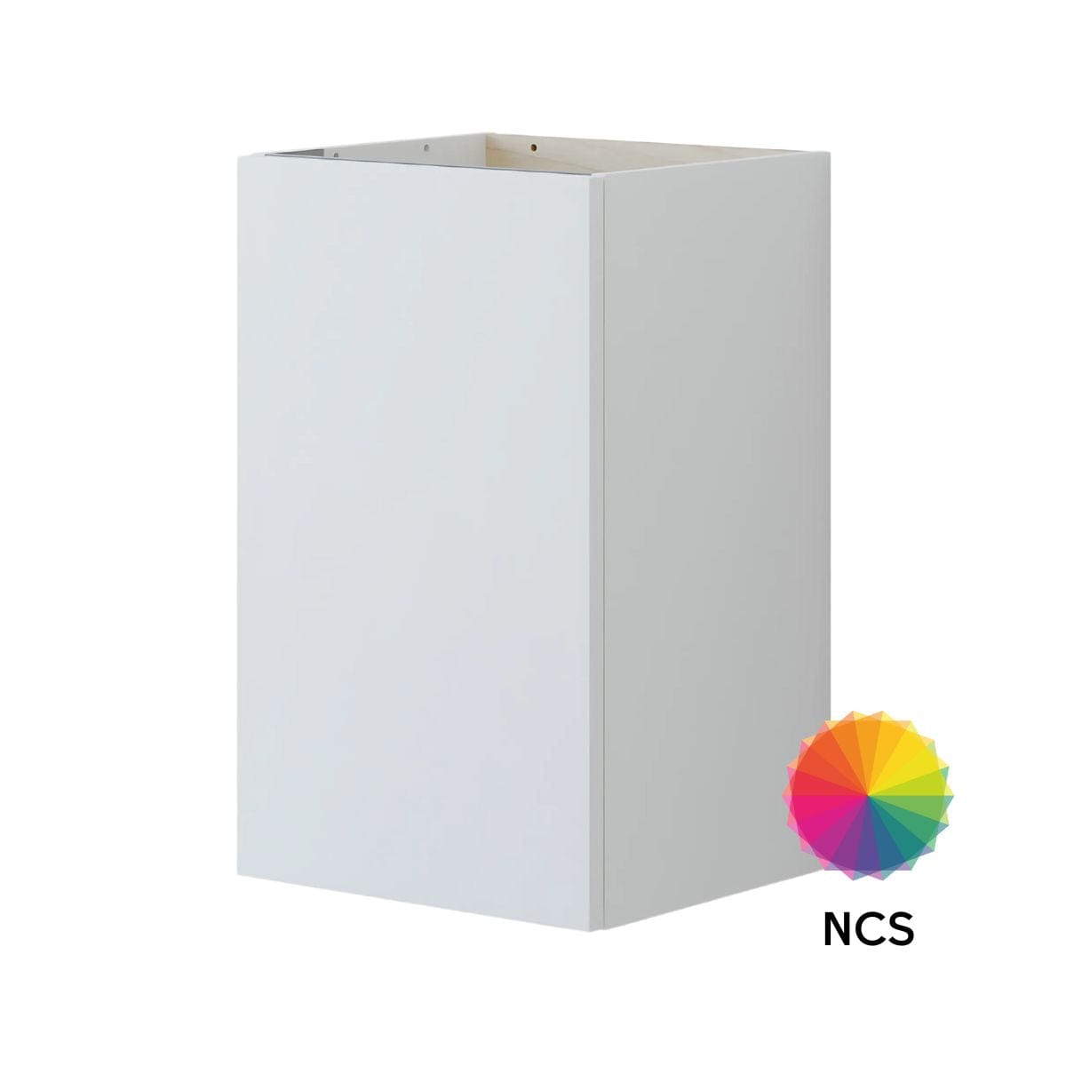 Dansani Inzo Glatt Servantskap Slim 1 Dør B40xH64xD35cm NCS farge / Venstre hengslet Dansani Servantskap DA-U02-1299