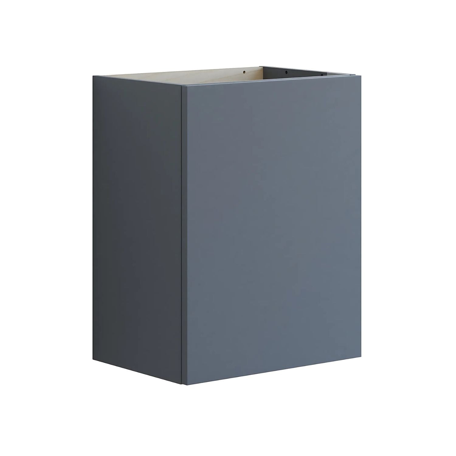 Dansani Inzo Glatt Servantskap Slim 1 Dør B50xH64xD35cm Grå matt / Høyre hengslet Dansani Servantskap DA-U03-1103