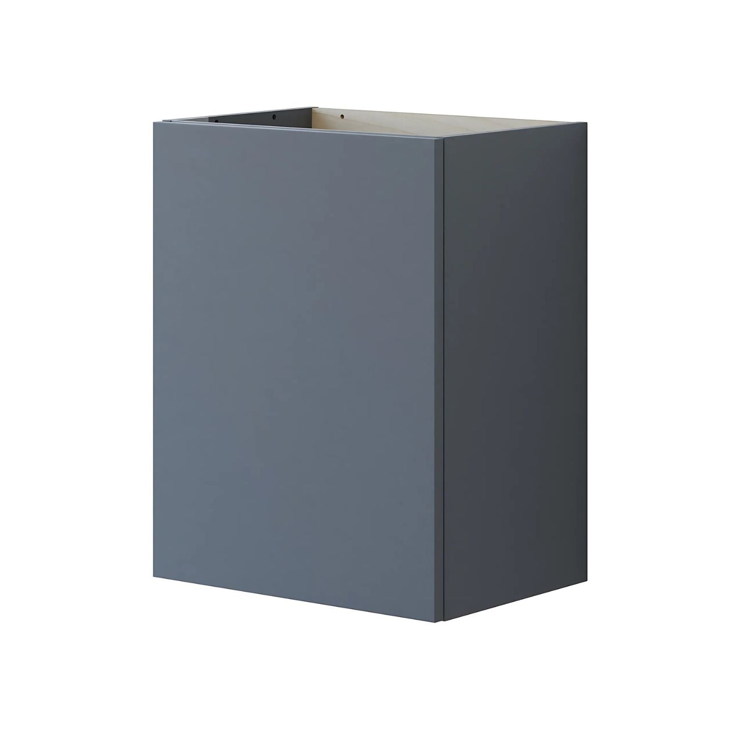 Dansani Inzo Glatt Servantskap Slim 1 Dør B50xH64xD35cm Grå matt / Venstre hengslet Dansani Servantskap DA-U03-1203