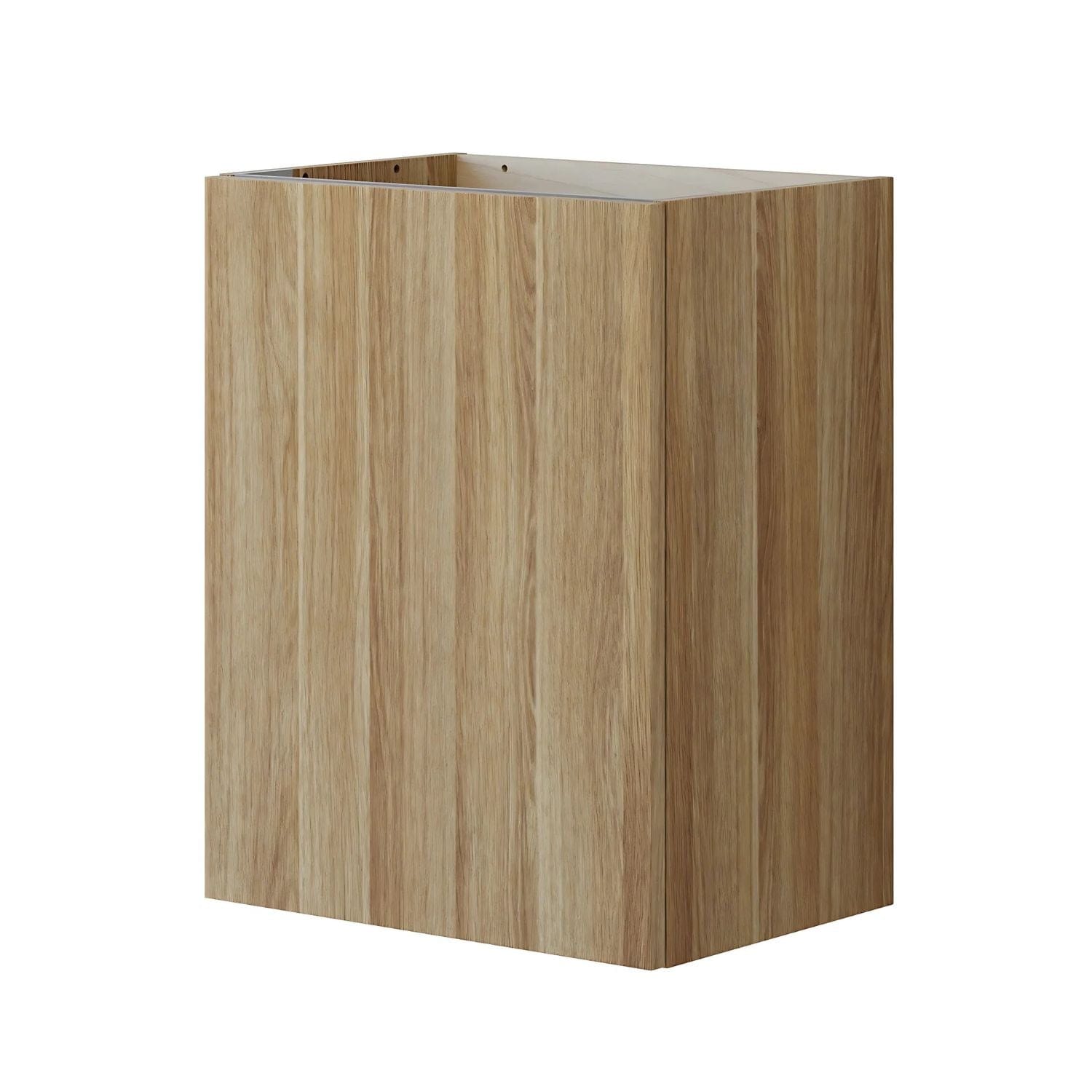 Dansani Inzo Glatt Servantskap Slim 1 Dør B50xH64xD35cm Varm eik / Venstre hengslet Dansani Servantskap DA-U03-1255