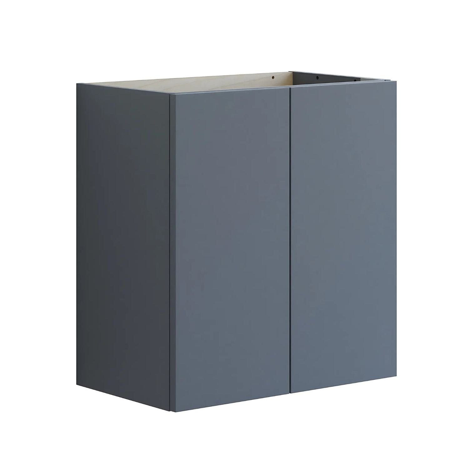 Dansani Inzo Glatt Servantskap Slim 2 Dører B60-80xH64xD35cm Grå matt / 60cm Dansani Servantskap DA-U04-1003