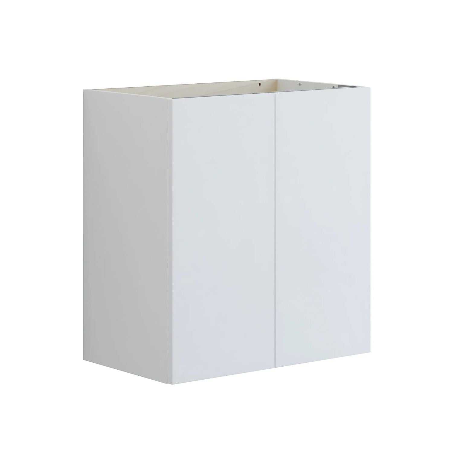 Dansani Inzo Glatt Servantskap Slim 2 Dører B60-80xH64xD35cm Hvit matt / 60cm Dansani Servantskap DA-U04-1010