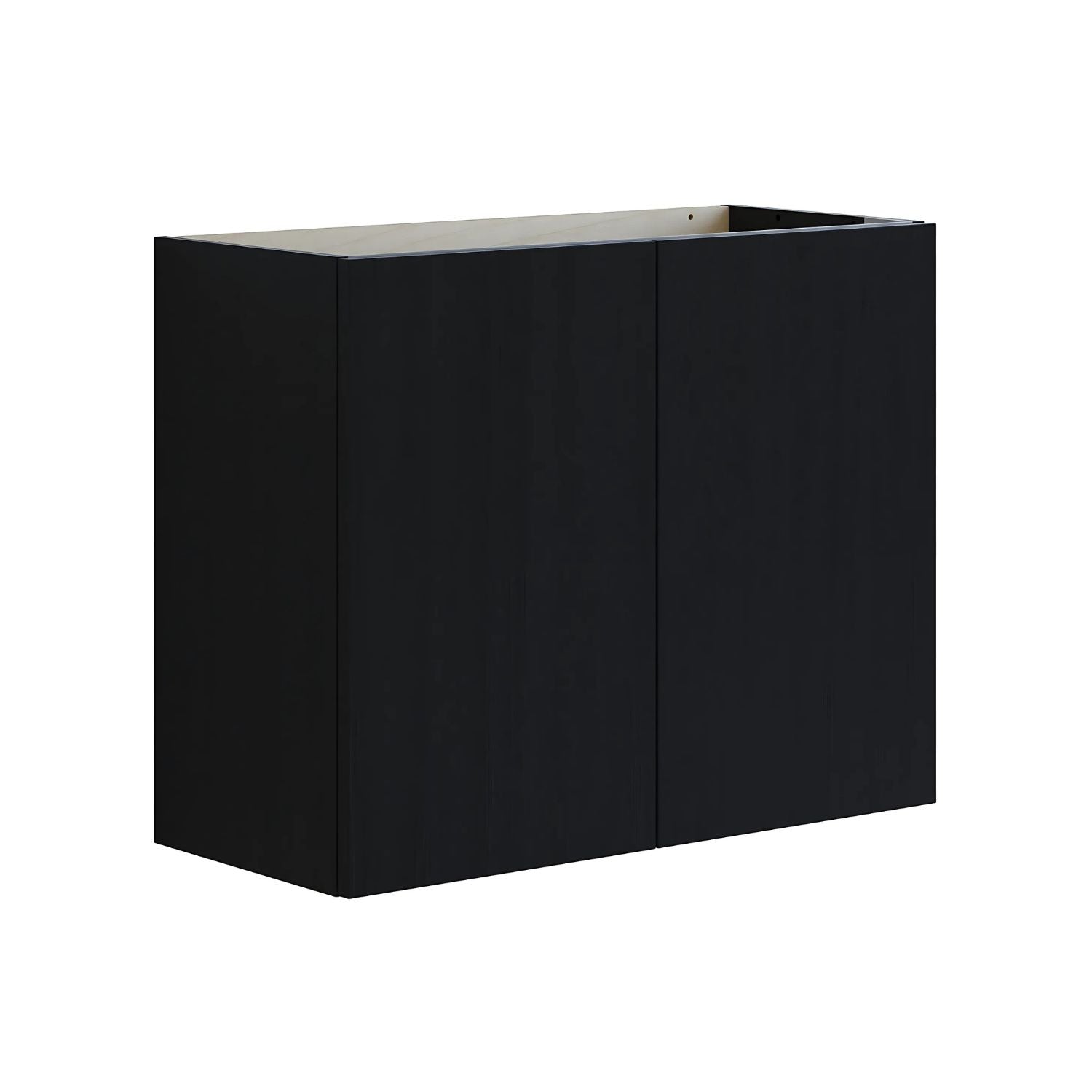 Dansani Inzo Glatt Servantskap Slim 2 Dører B60-80xH64xD35cm Svart eik / 80cm Dansani Servantskap DA-U05-1050