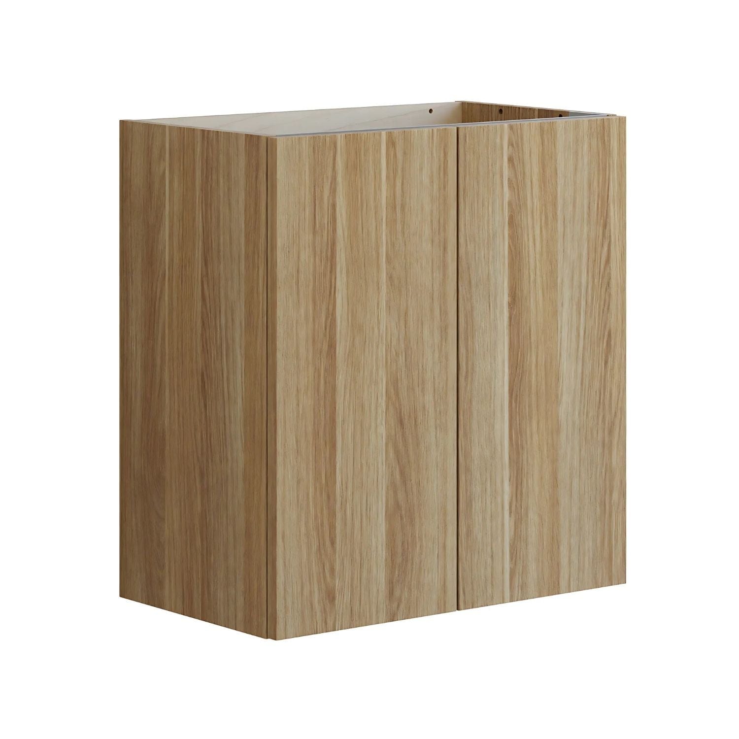 Dansani Inzo Glatt Servantskap Slim 2 Dører B60-80xH64xD35cm Varm eik / 60cm Dansani Servantskap DA-U04-1055