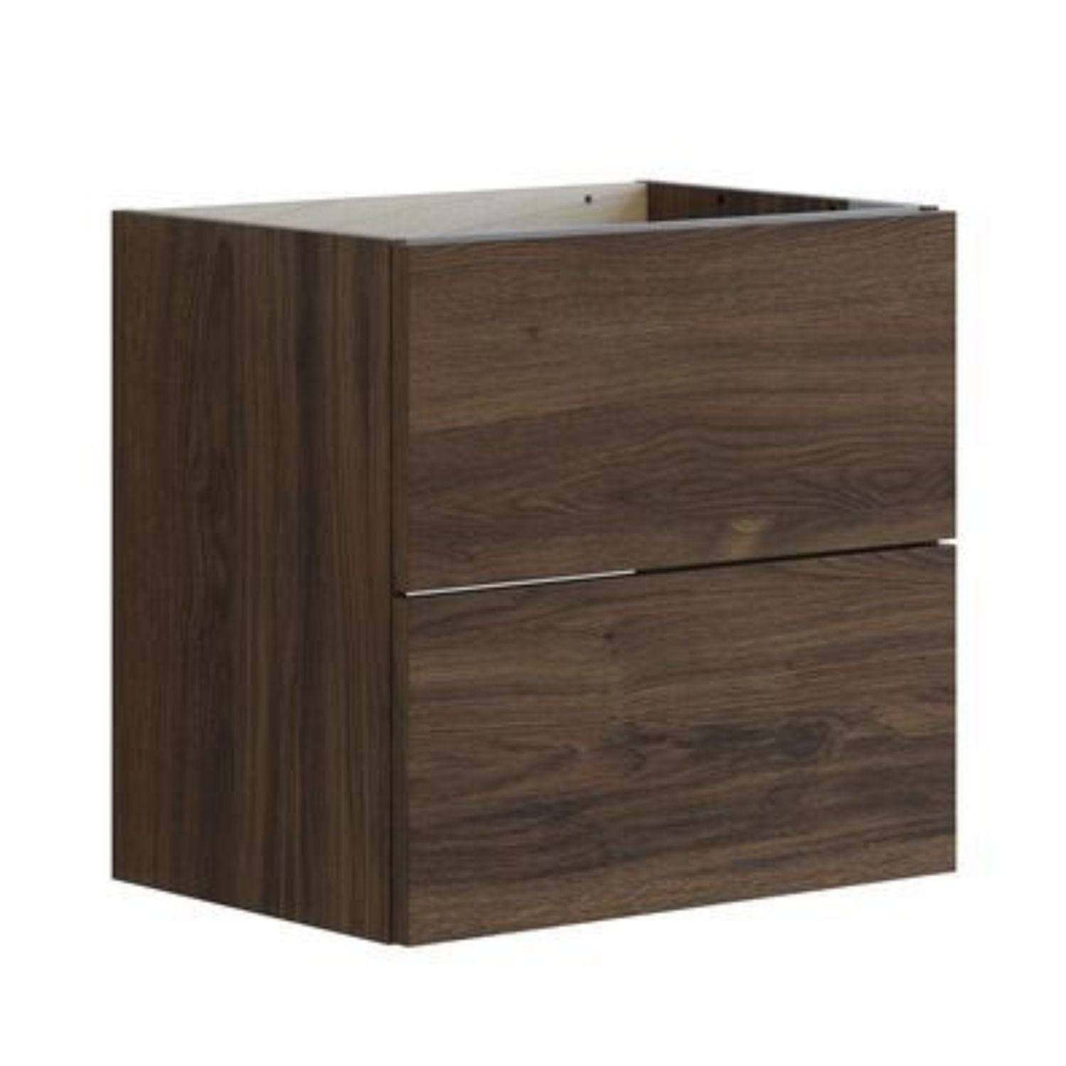 Dansani Inzo Glatt Servantskap Slim 2 Skuff Brun eik / 50cm Dansani Servantskap DA-U06-1052