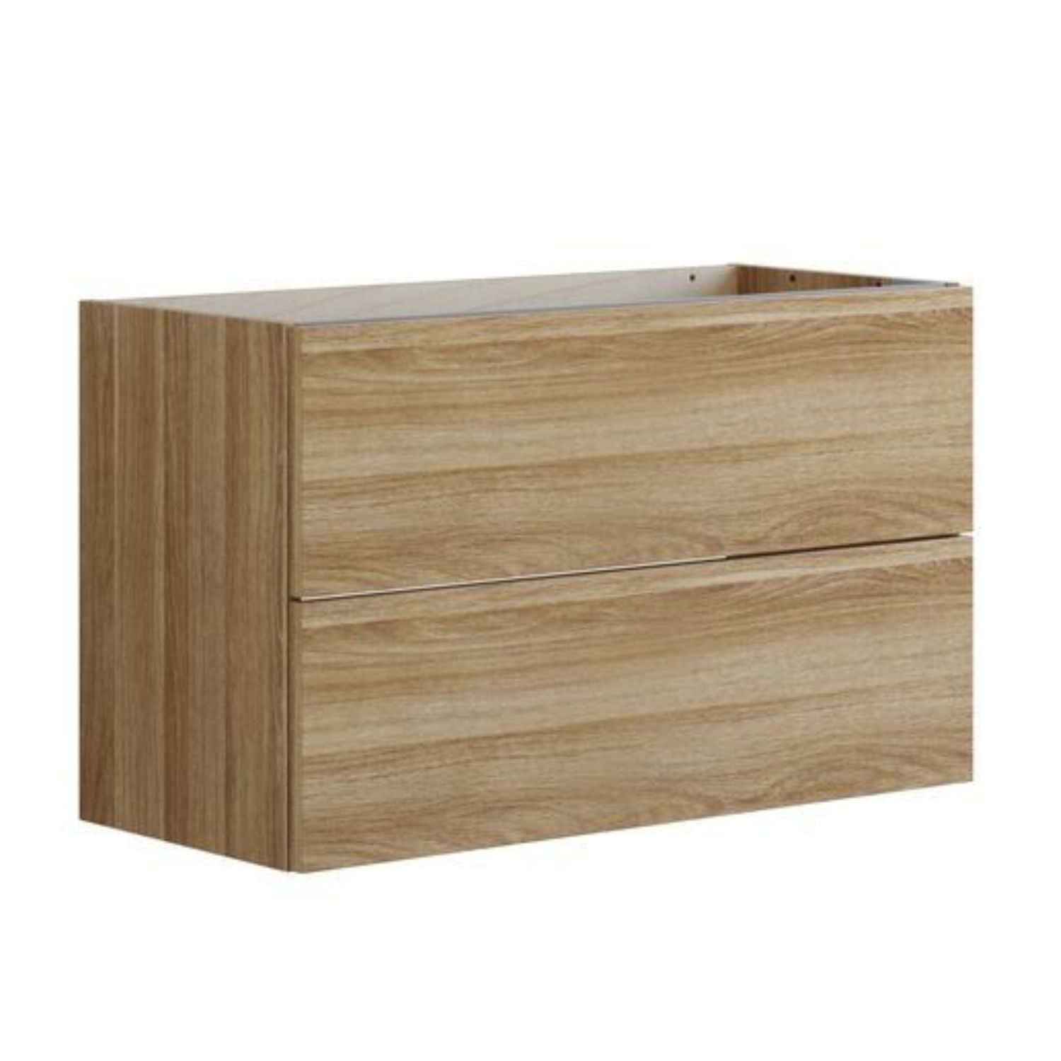 Dansani Inzo Glatt Servantskap Slim 2 Skuff Varm eik / 80cm Dansani Servantskap DA-U08-1055