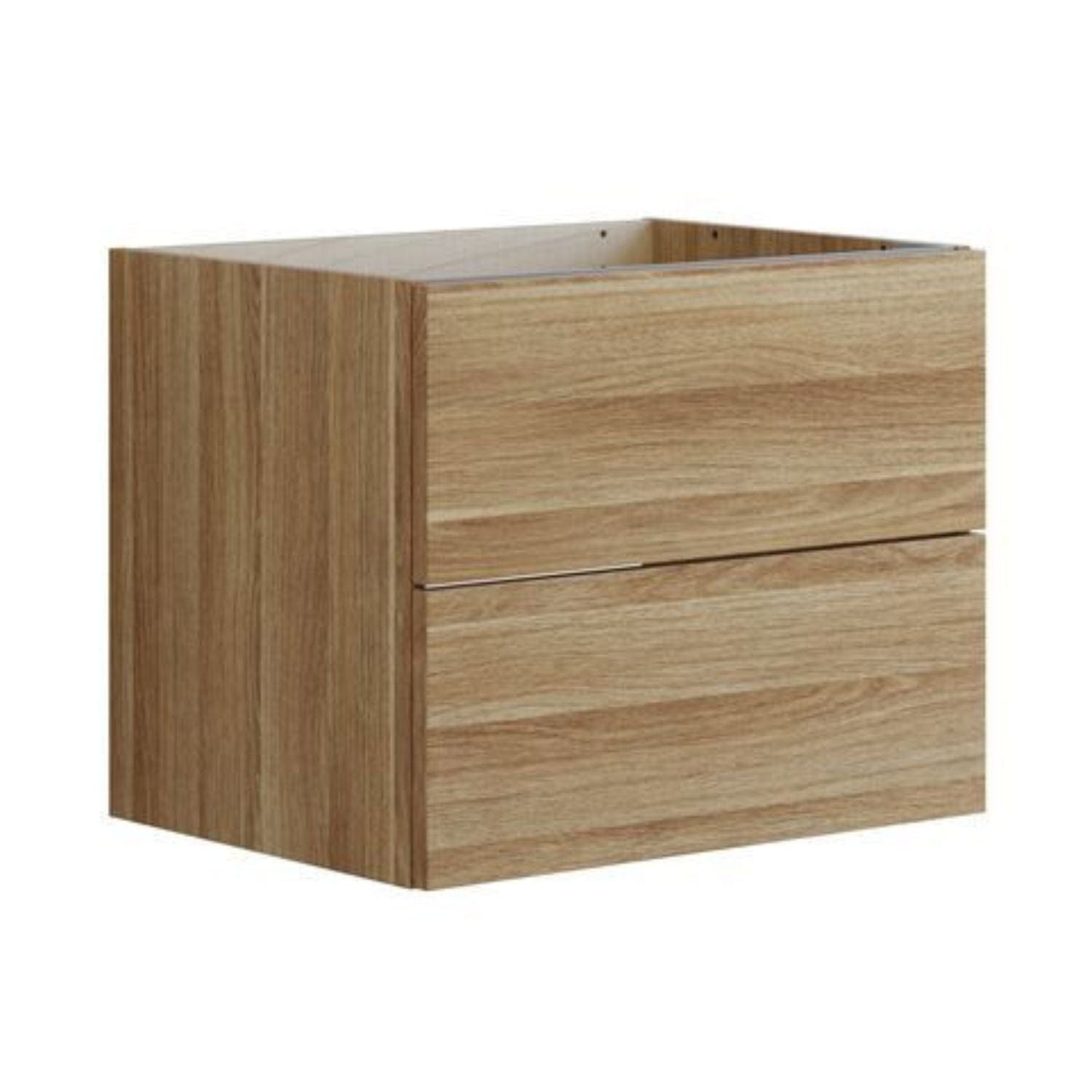 Dansani Inzo Glatt Sideskap 2 skuff Varm eik / 60cm Dansani Sideskap bad DA-U33-1055