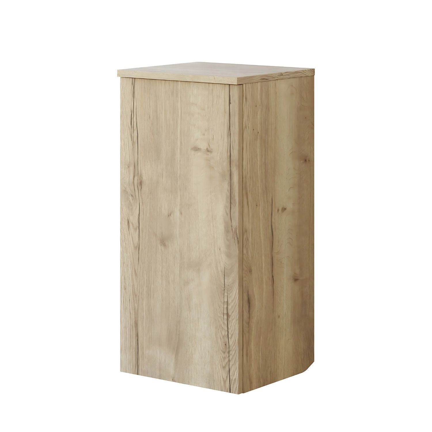 Dansani Inzo Glatt Underskap 1 dør B40 Natur eik / 40cm / Versjon A venstre hengslet Dansani Sideskap bad DA-U43-1249