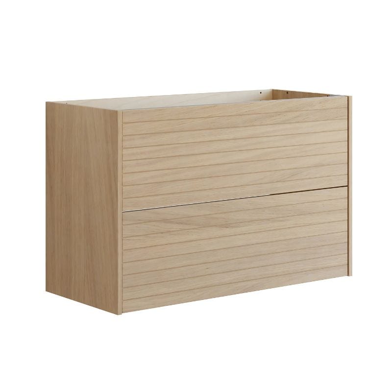 Dansani Inzo Lamel Servantskap 2 skuff B60-120xH64xD44cm Lys eik / 100cm Dansani Servantskap DA-T08-6078