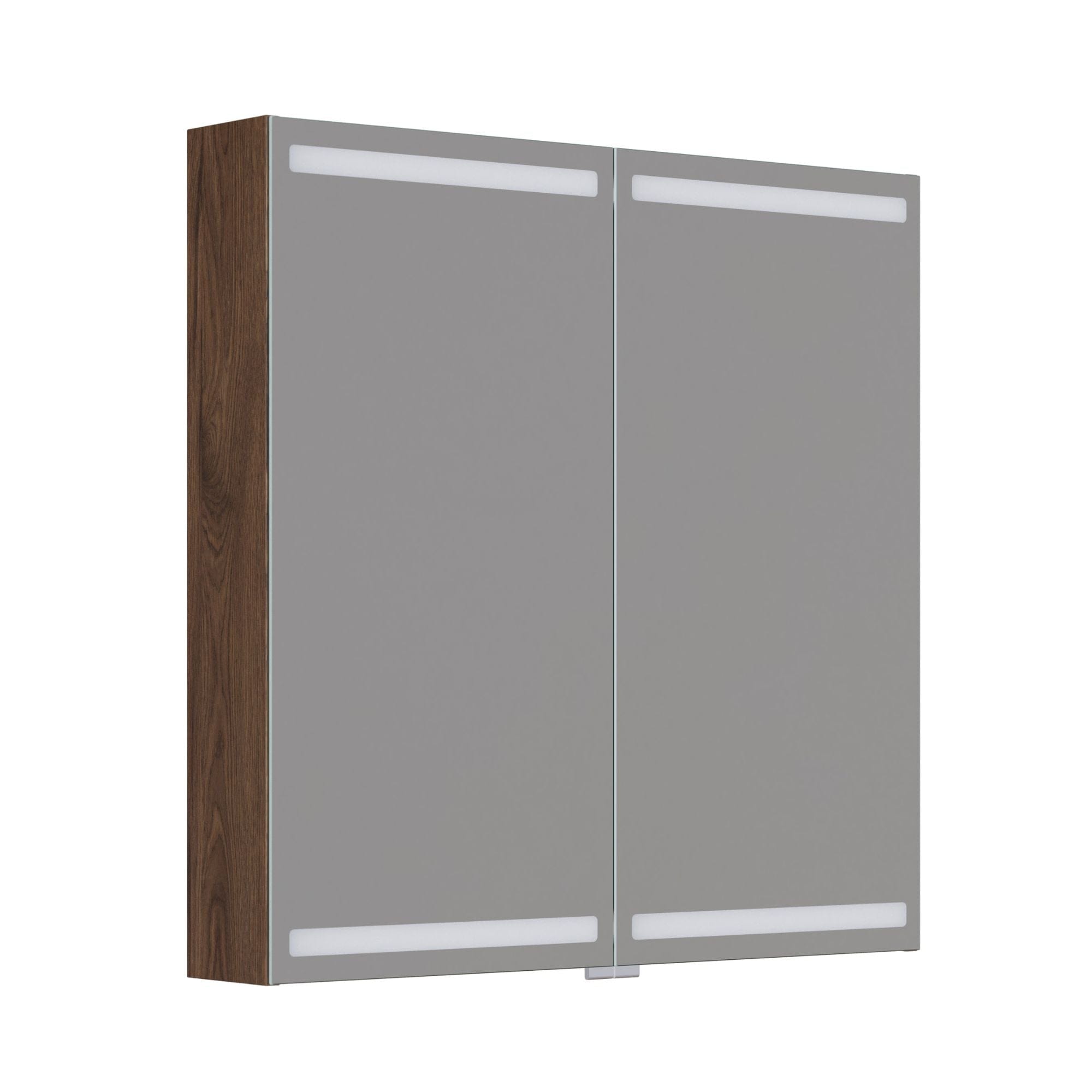 Dansani Inzo Level Speilskap Brun eik / 80cm Dansani Speilskap DA-S878-152