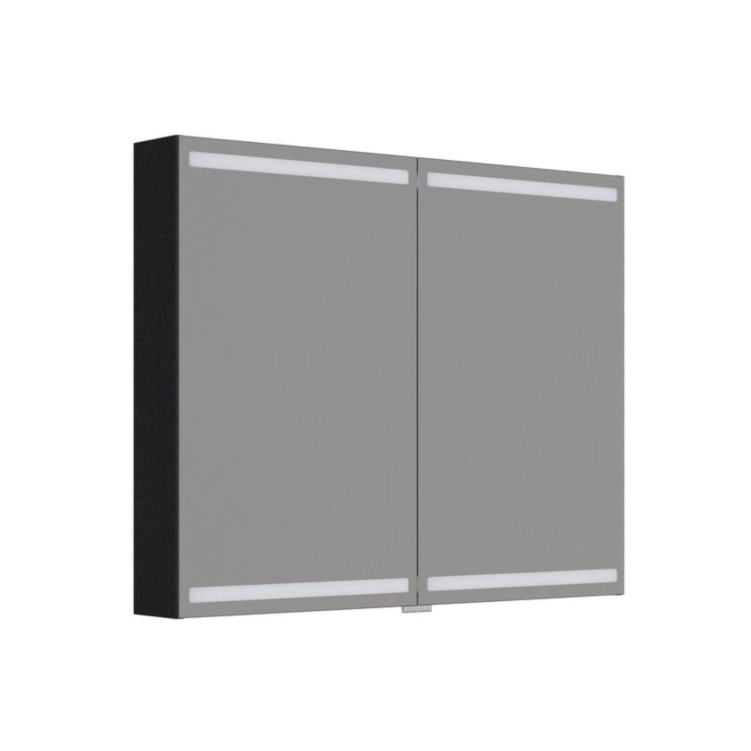 Dansani Inzo Level Speilskap Eik noir / 100cm Dansani Speilskap DA-S870-144