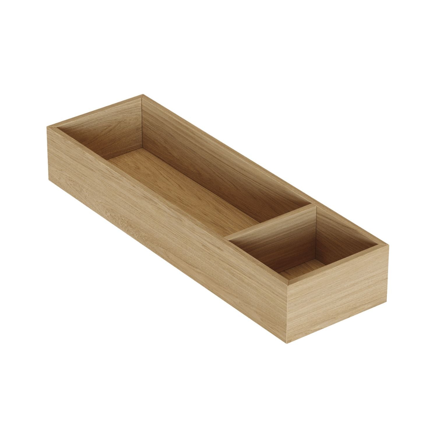 Dansani Inzo Oppbevaringsboks Eik / 10cm Dansani Tilbehør baderomsinnredning DA-SI22