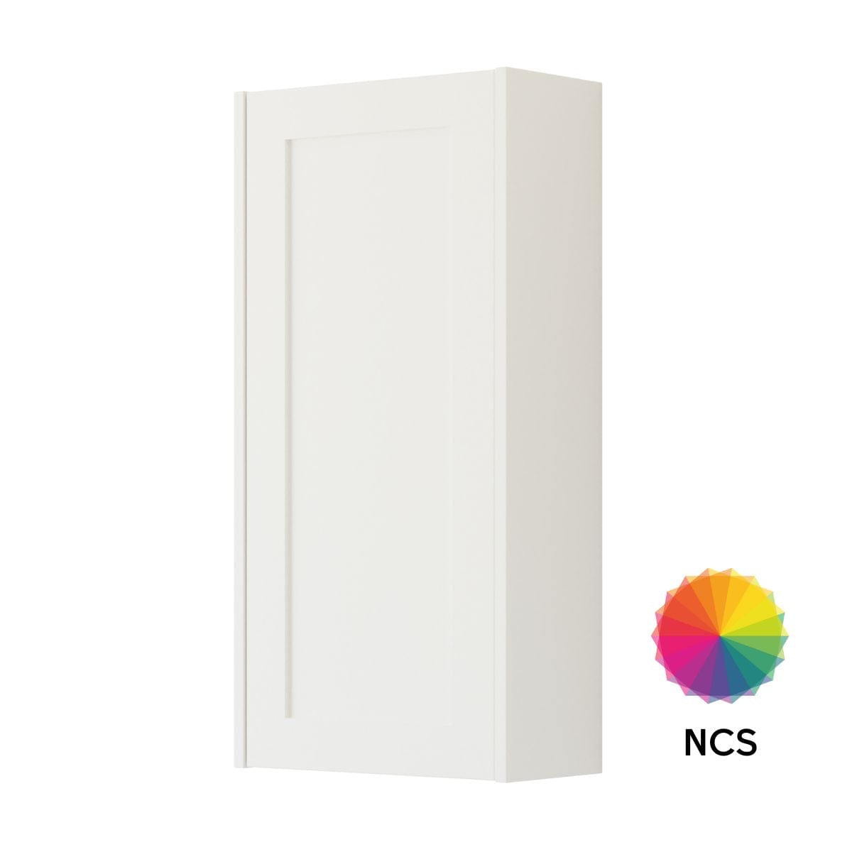 Dansani Inzo Ramme Overskap 1 dør NCS farge / Venstre hengslet Dansani Sideskap bad DA-T19-3299