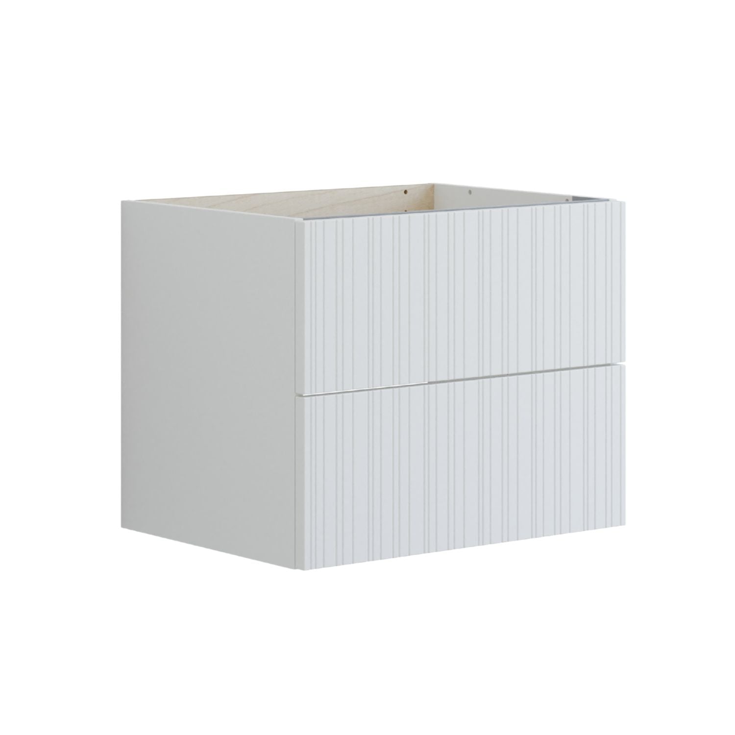 Dansani Inzo Riflet Servantskap 2 skuff B60-120xH48xD44cm Hvit matt / 60cm Dansani Servantskap DA-U19-9010